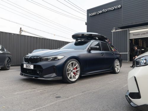 Grey BMW 3 Series - VS-5RS in Brushed Clear