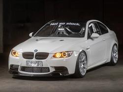 White BMW M3 - SM-10 in Race Silver