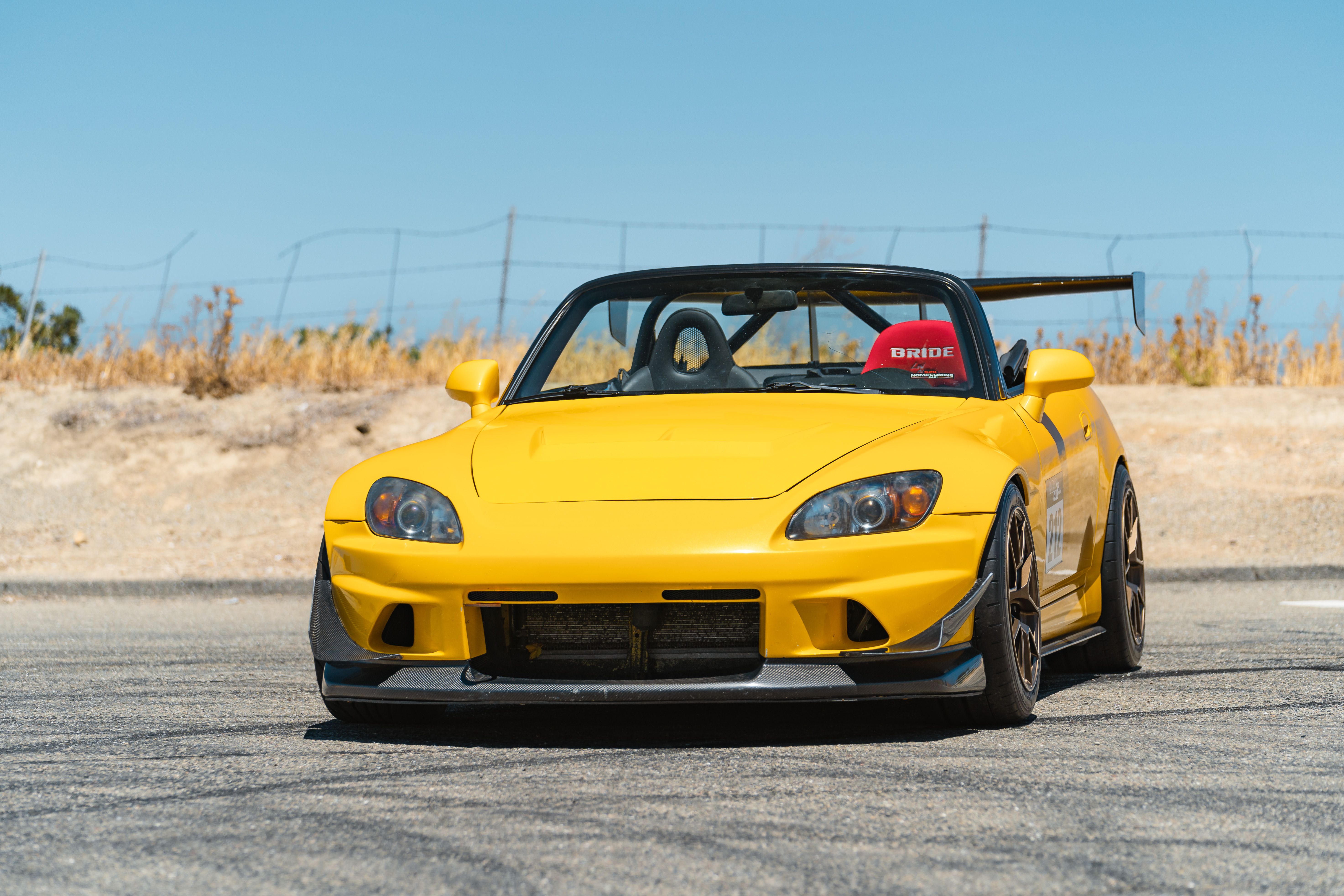 Honda S2000 with 17