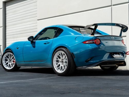 Blue Mazda Miata - ARC-8 in Race Silver