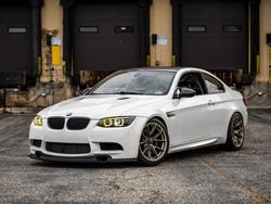 White BMW M3 - VS-5RS in Motorsport Gold