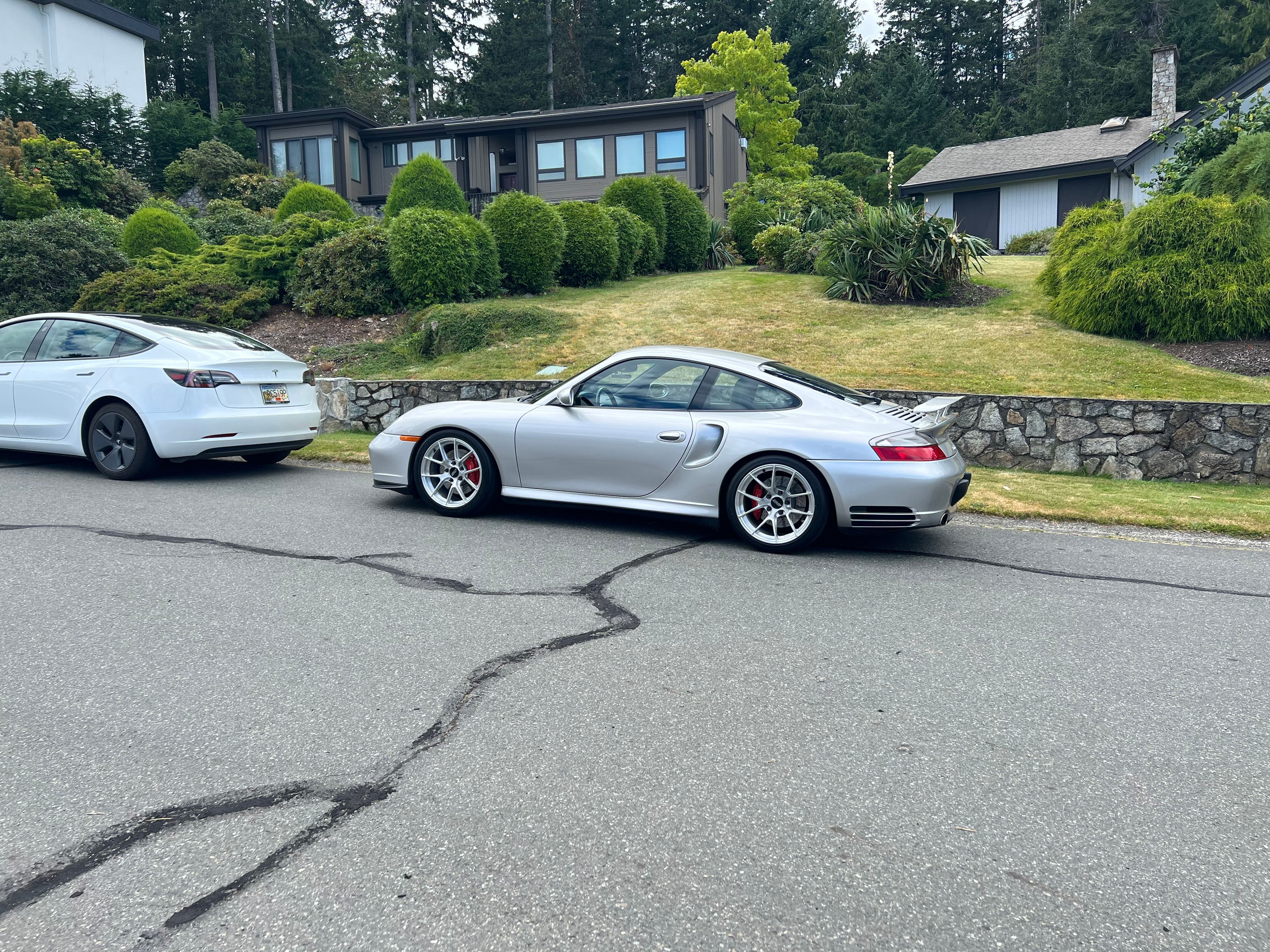 Porsche 911 996 Turbo with 18