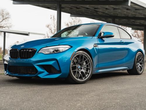 Blue BMW M2 - EC-7 in Anthracite