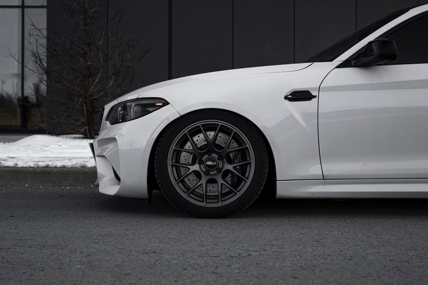 BMW F87 M2 with 18" EC-7 in Anthracite
