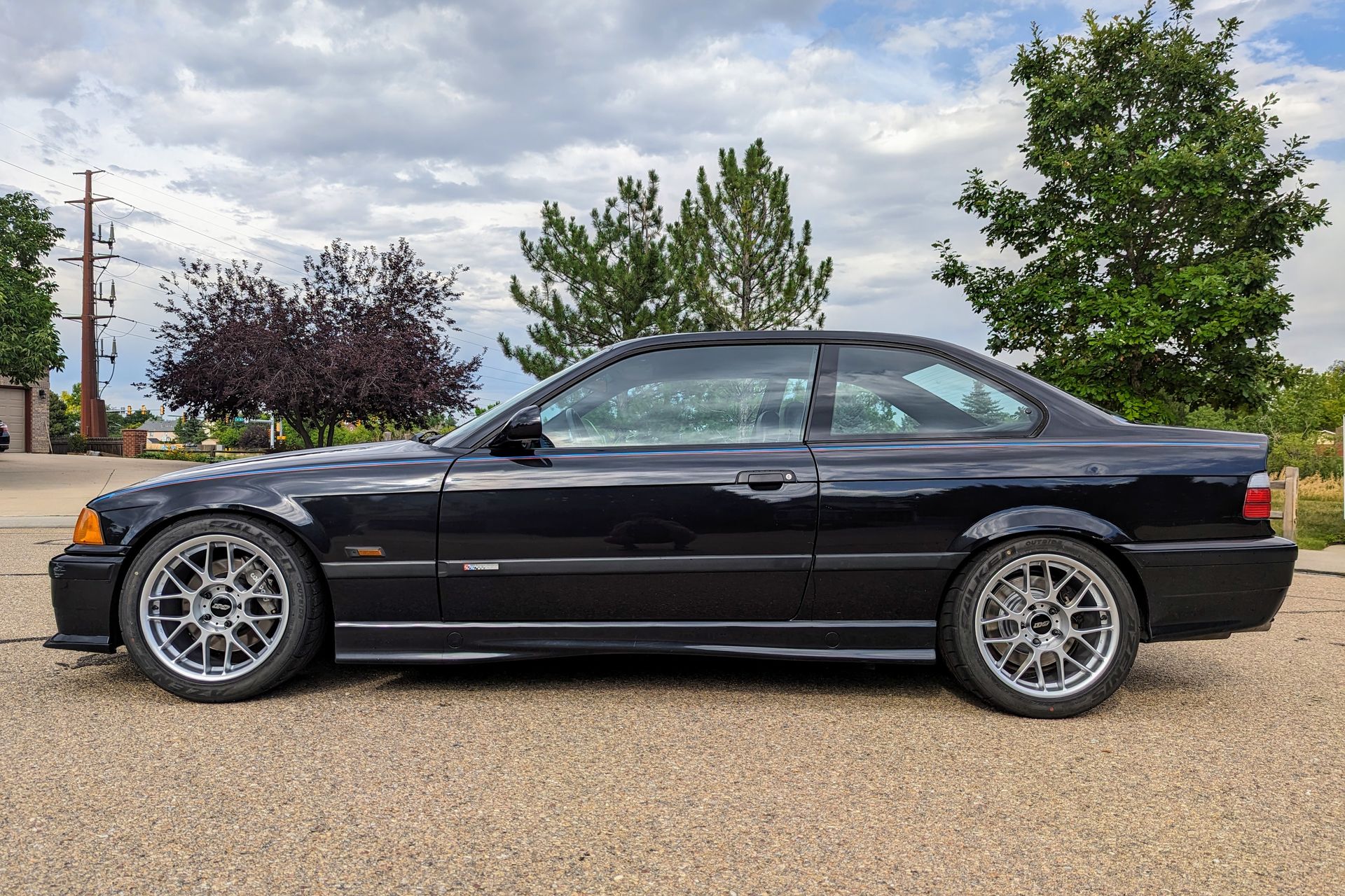 BMW E36 M3 with 17