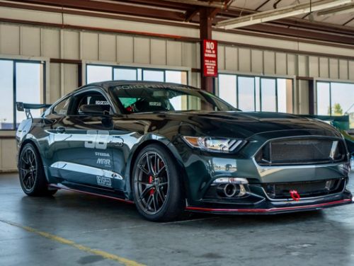 Green Ford Mustang - VS-5RS in Anthracite