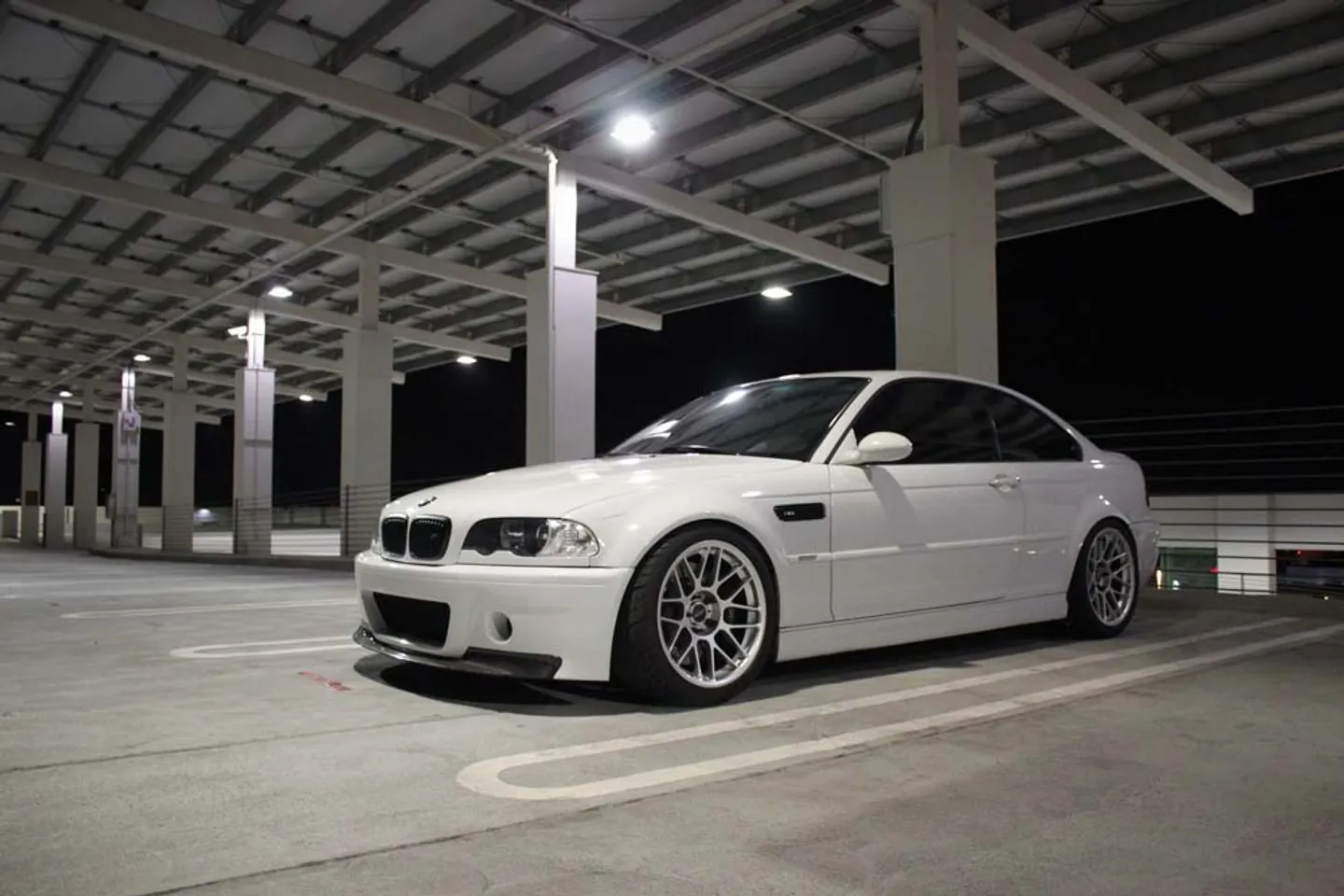 BMW E46 M3 with 18
