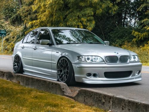 Silver BMW 3 Series - EC-7RS in Anthracite