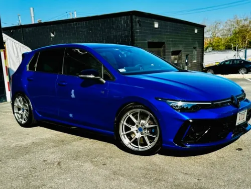 Golf R Blue Racing Volkswagen Golf R Wheels | Forged & Flow Formed