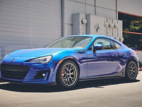Blue Subaru BRZ - EC-7R in Anthracite