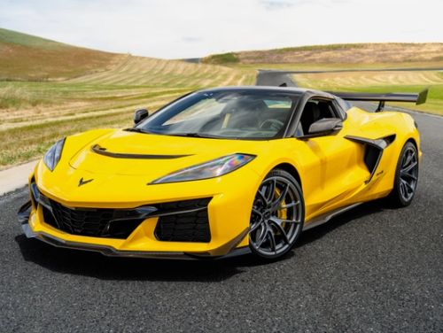 Yellow Chevrolet Corvette - VS-5RE in Anthracite