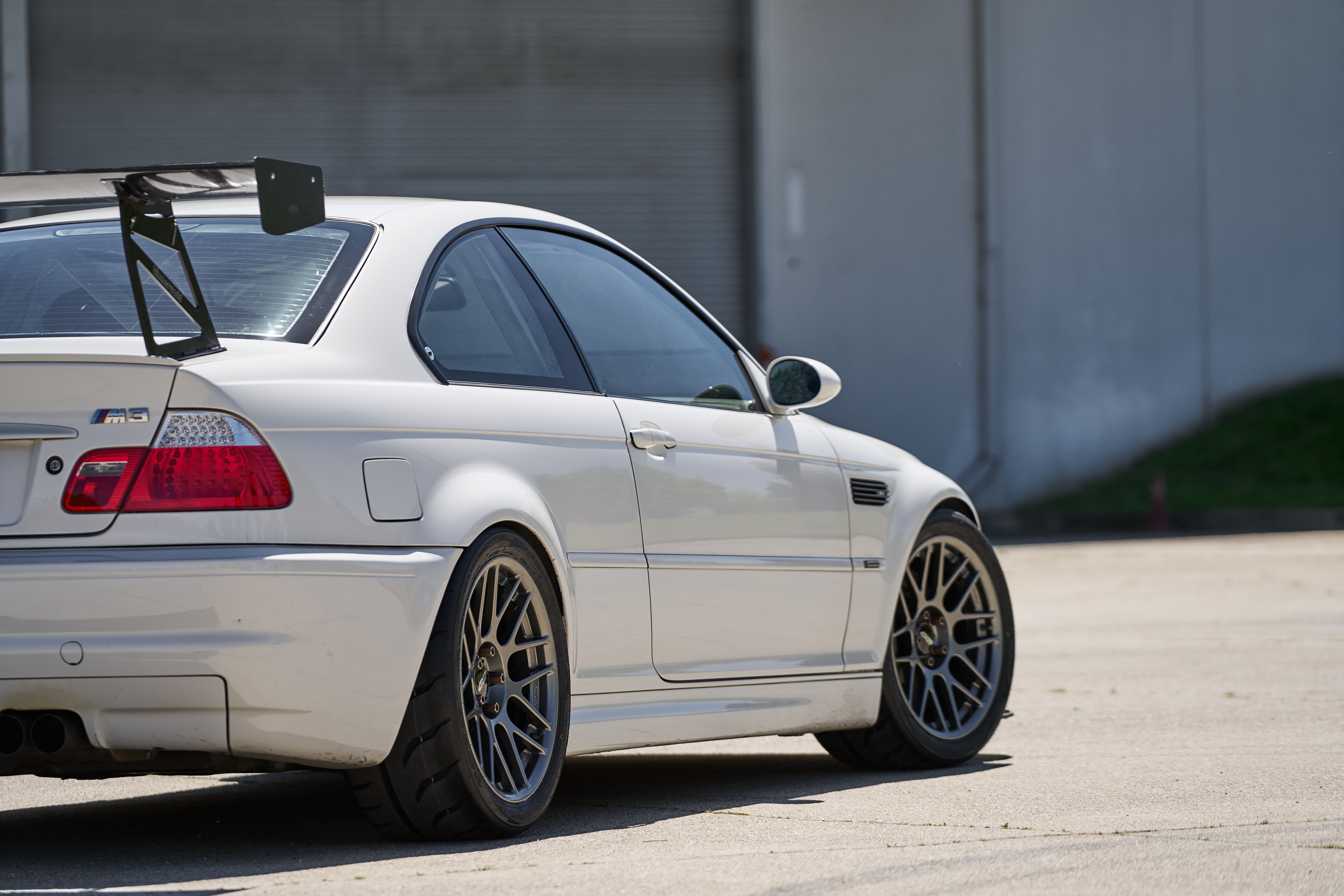 BMW E46 M3 with 18