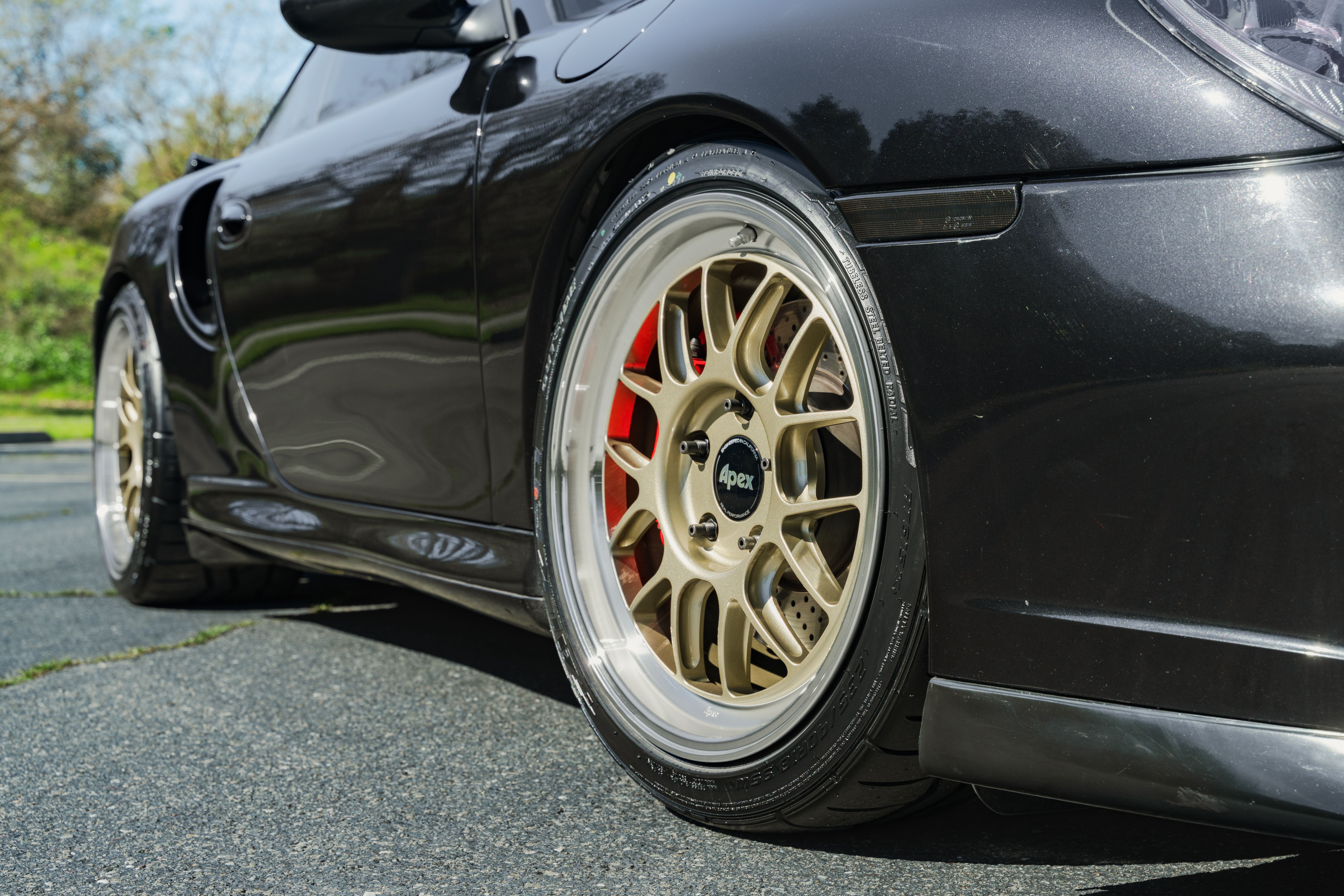Porsche 911 996 Turbo with 18