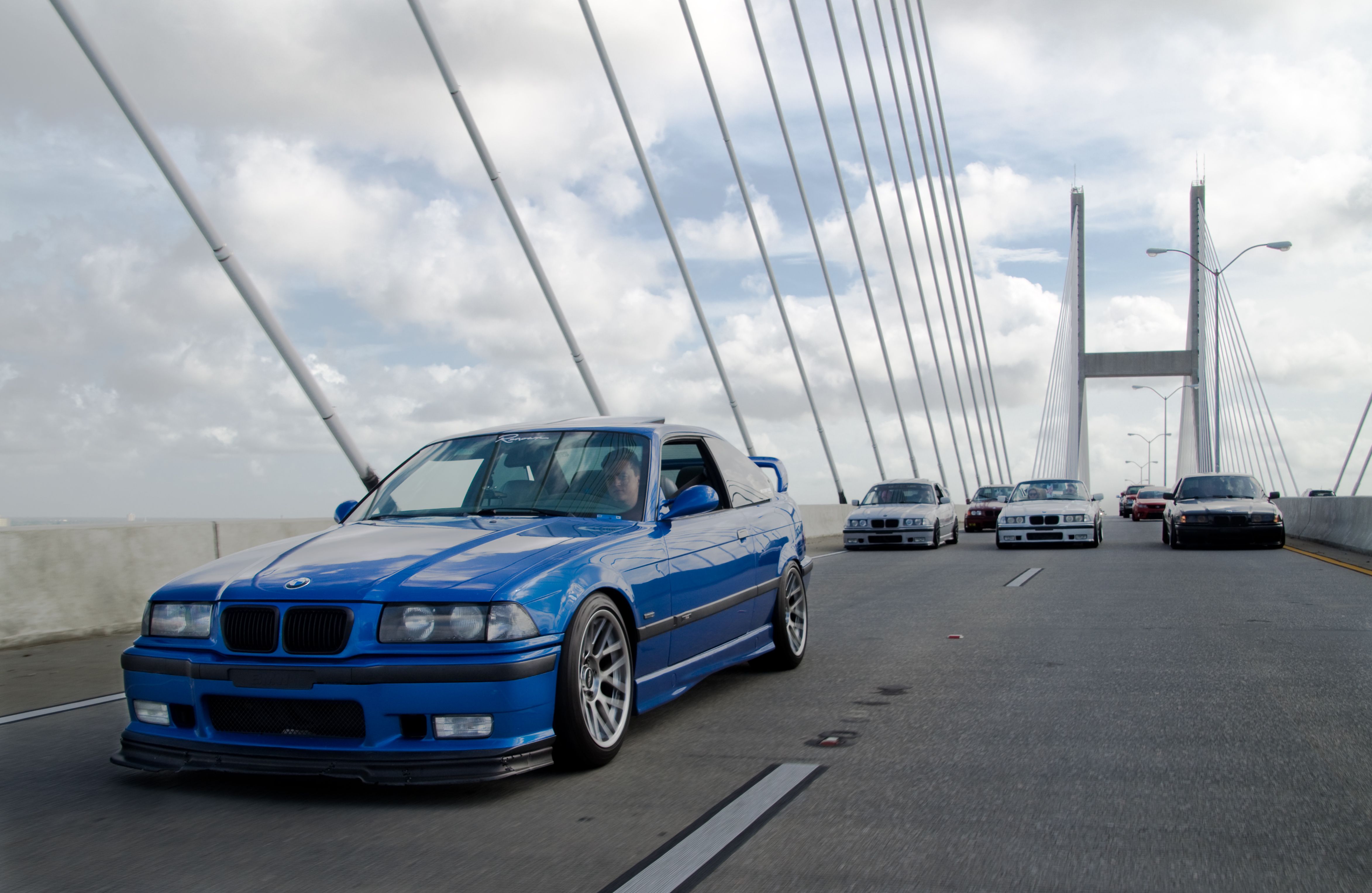 Chandler's Estoril Blue E36 M3 With ARC-8 Wheels