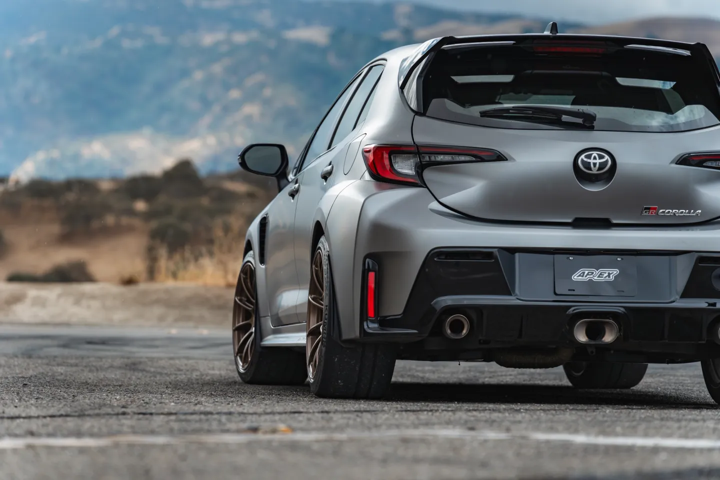 Toyota GR Corolla with 18