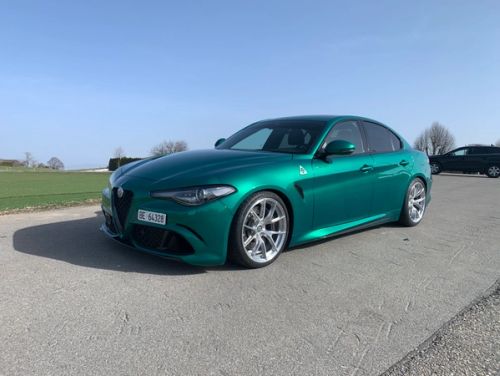 Green Alfa Romeo Giulia - VS-5RS in Brushed Clear