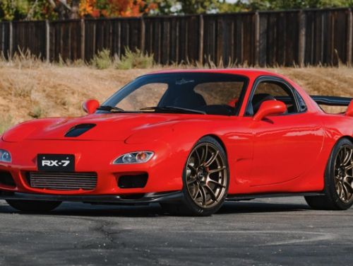 Red Mazda RX-7 - SM-10RS in Satin Bronze