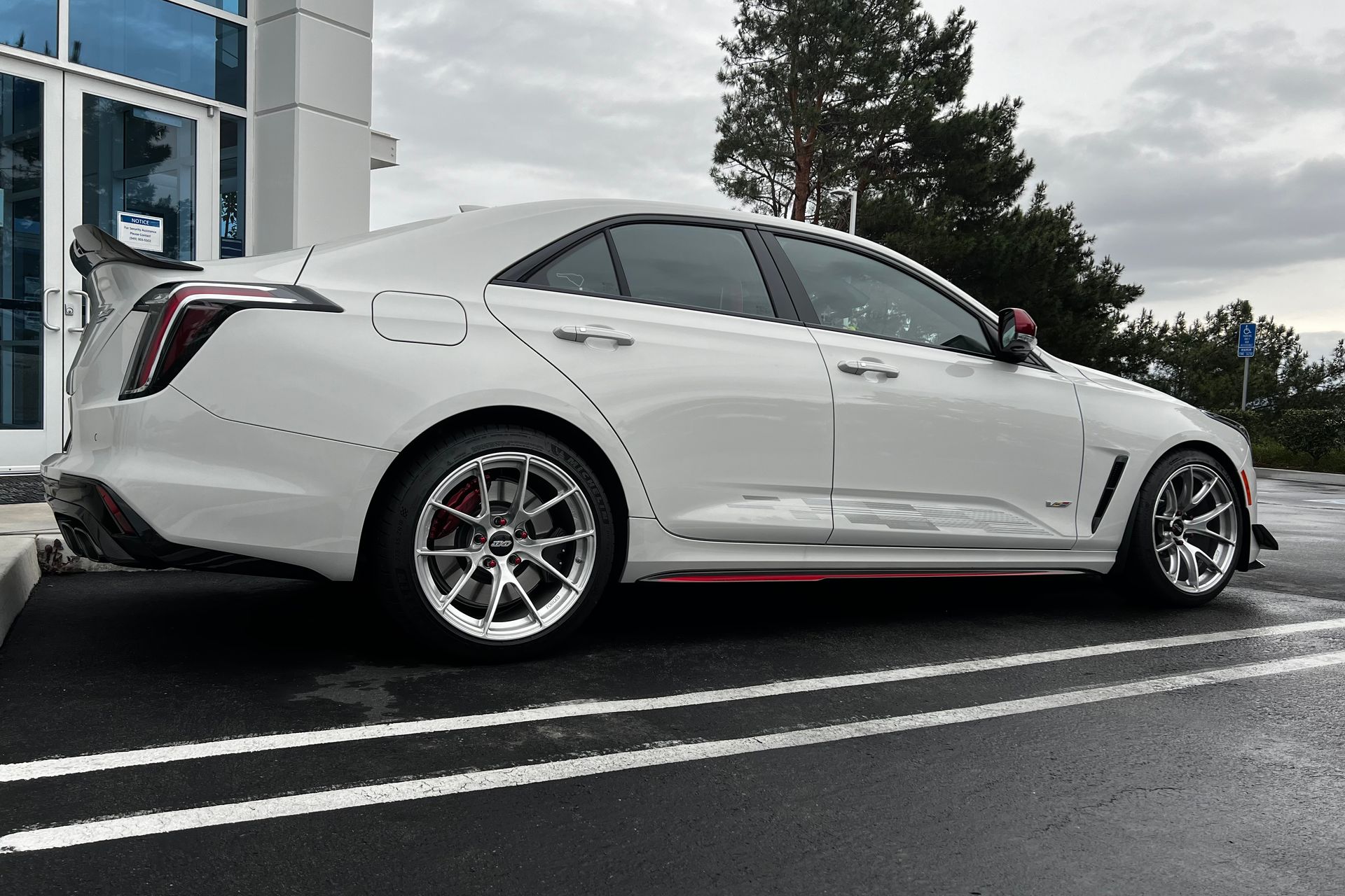 Ct4 Custom Rims Cadillac CT4-V Blackwing with 18