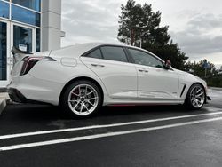 White Cadillac CT4-V Blackwing - VS-5RS in Brushed Clear