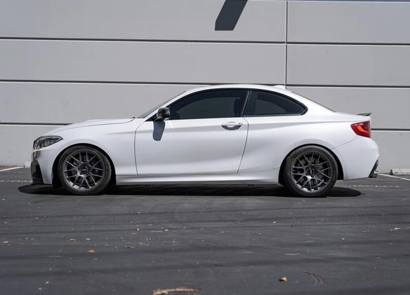 BMW F22 Coupe 2 Series with 18" EC-7R in Anthracite
