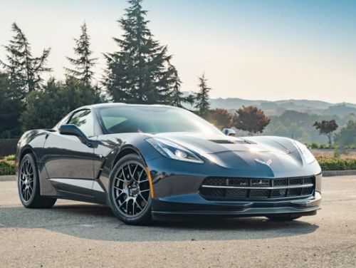 Grey Chevrolet Corvette - EC-7 in Anthracite