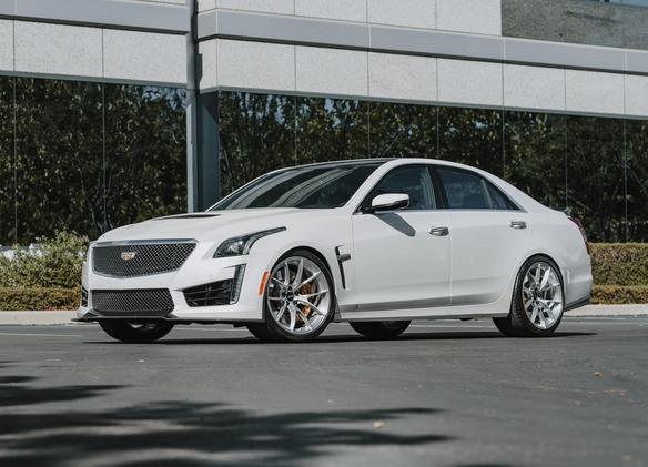 Cadillac Gen 3 CTS-V with 20" VS-5RS in Brushed Clear