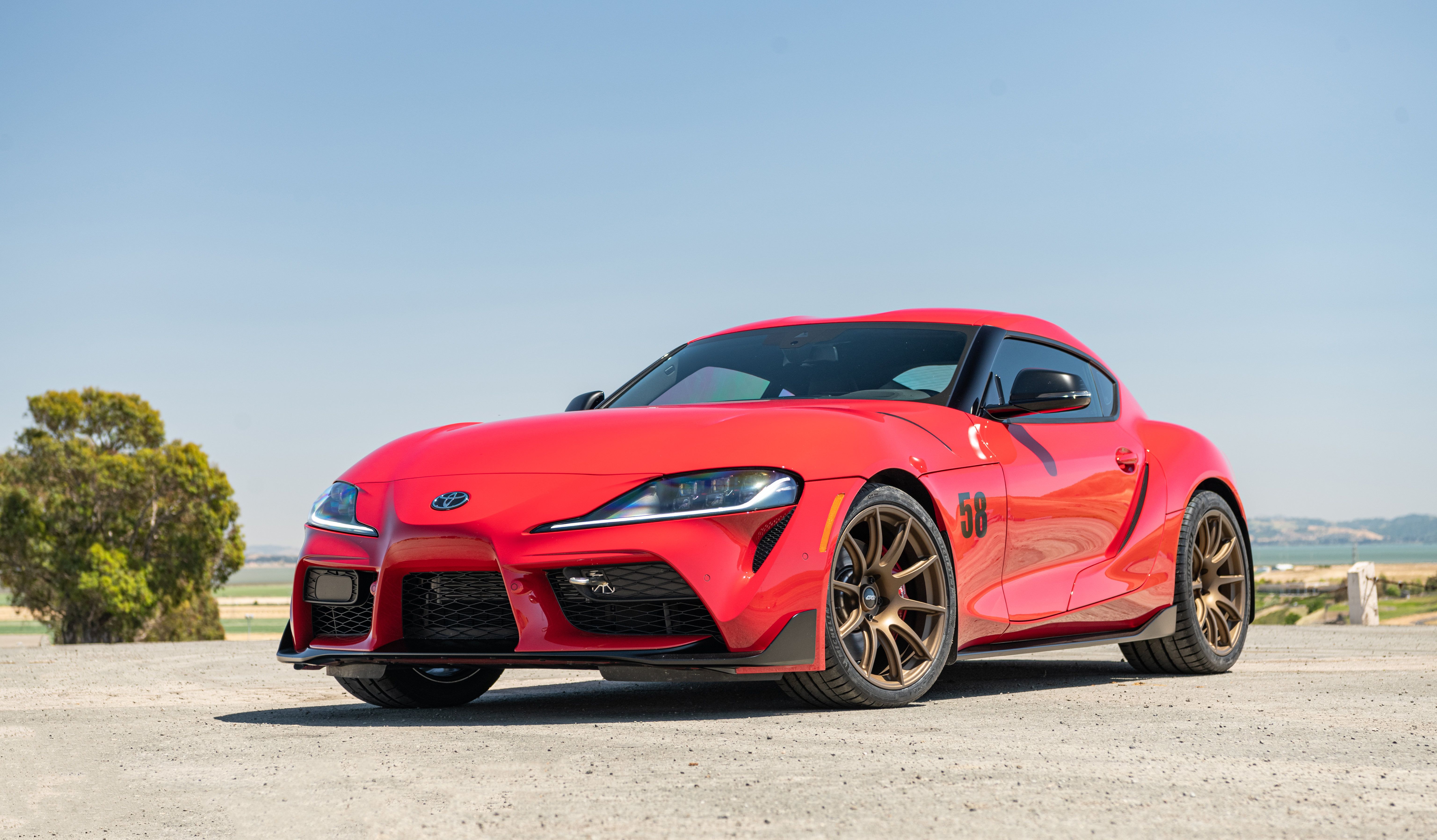 Toyota GR Supra with 19