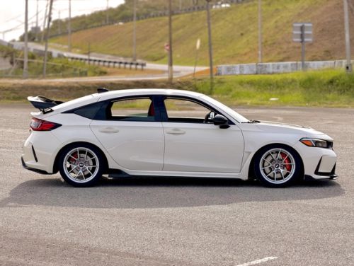 White Honda Civic Type-R - VS-5RS in Race Silver