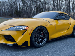 Yellow Toyota Supra - VS-5RS in Anthracite