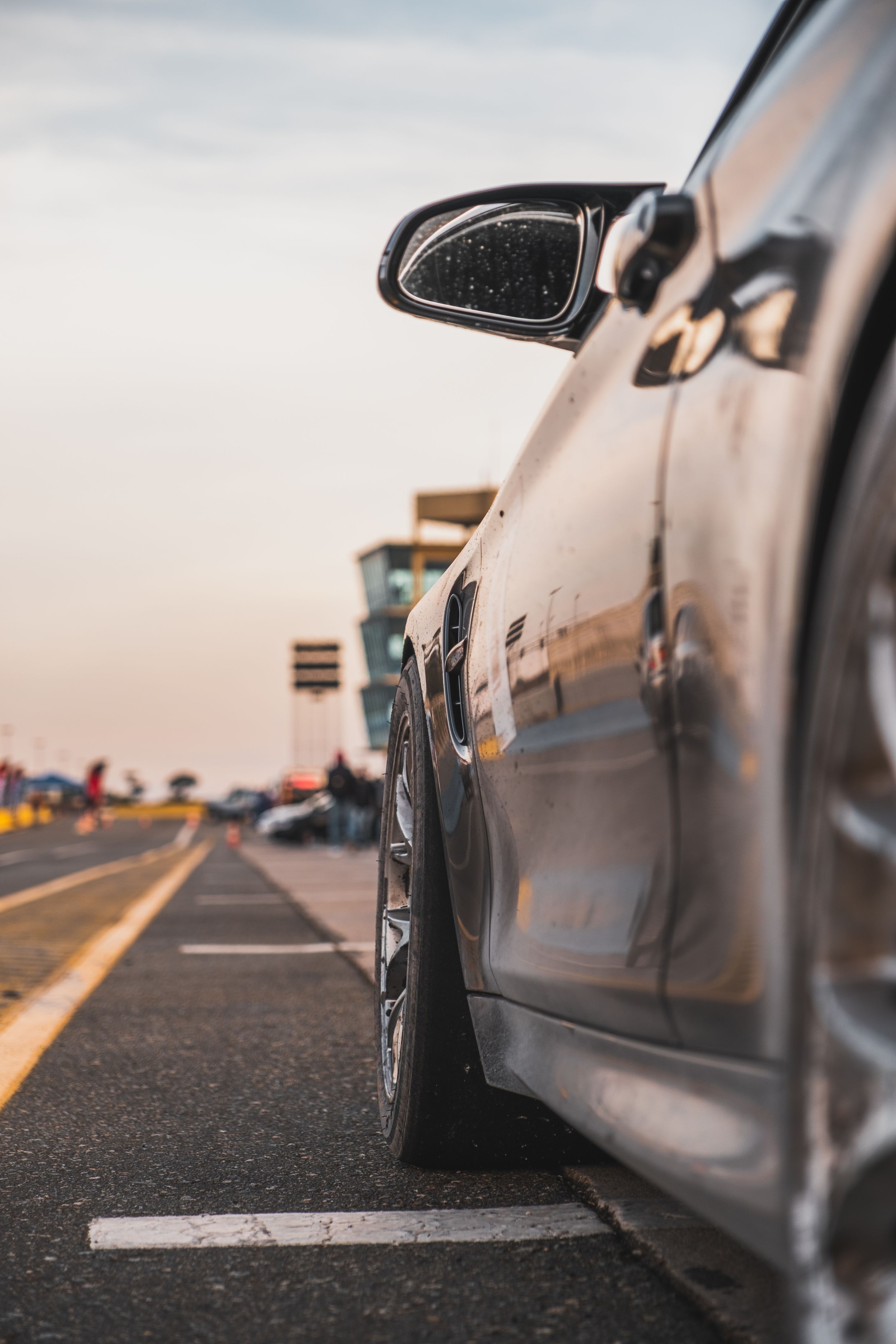 Black BMW F82 Coupe M4 with 18" EC-7 Apex wheels in Race Silver
