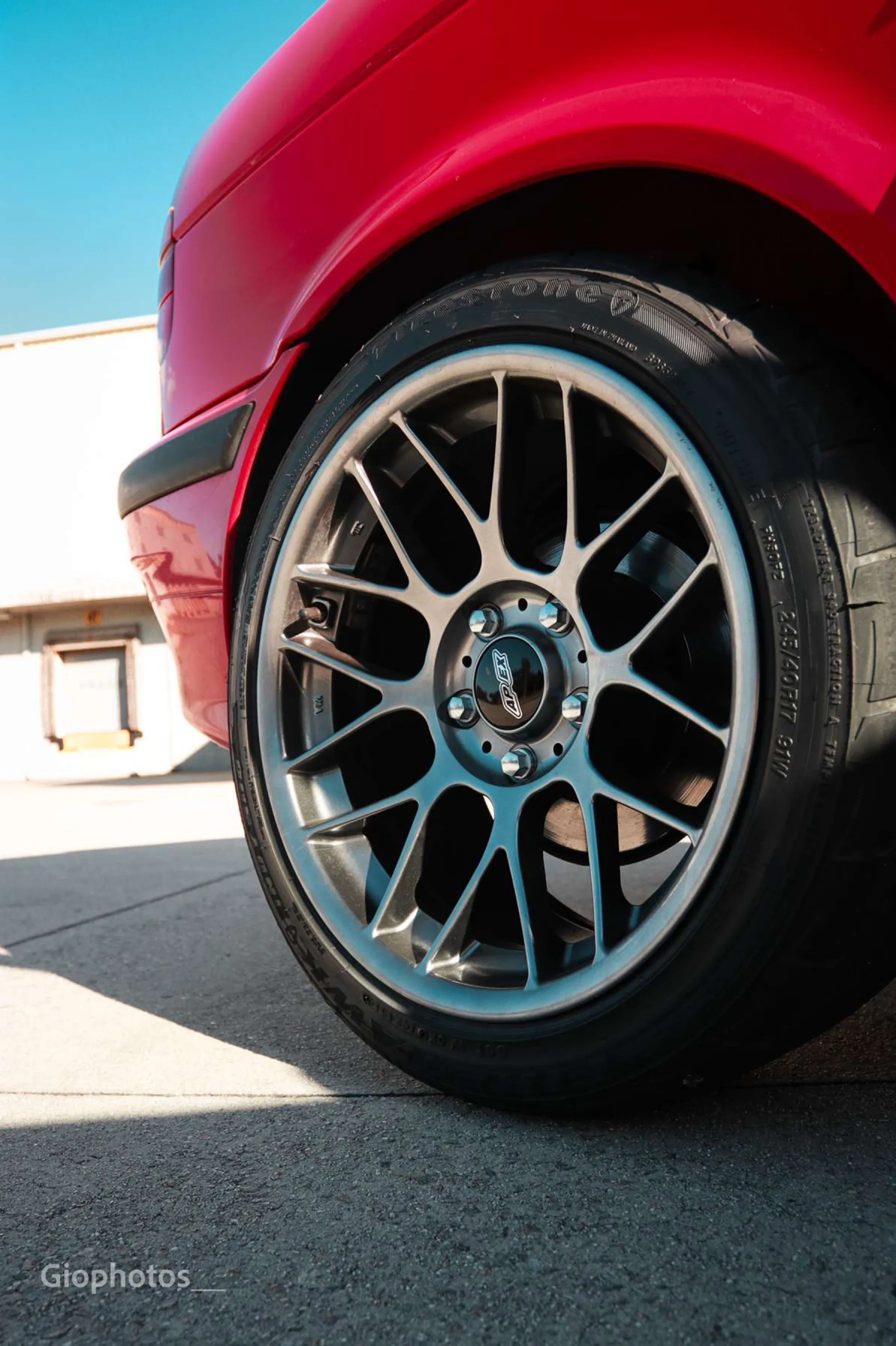 BMW E36 3 Series with 17