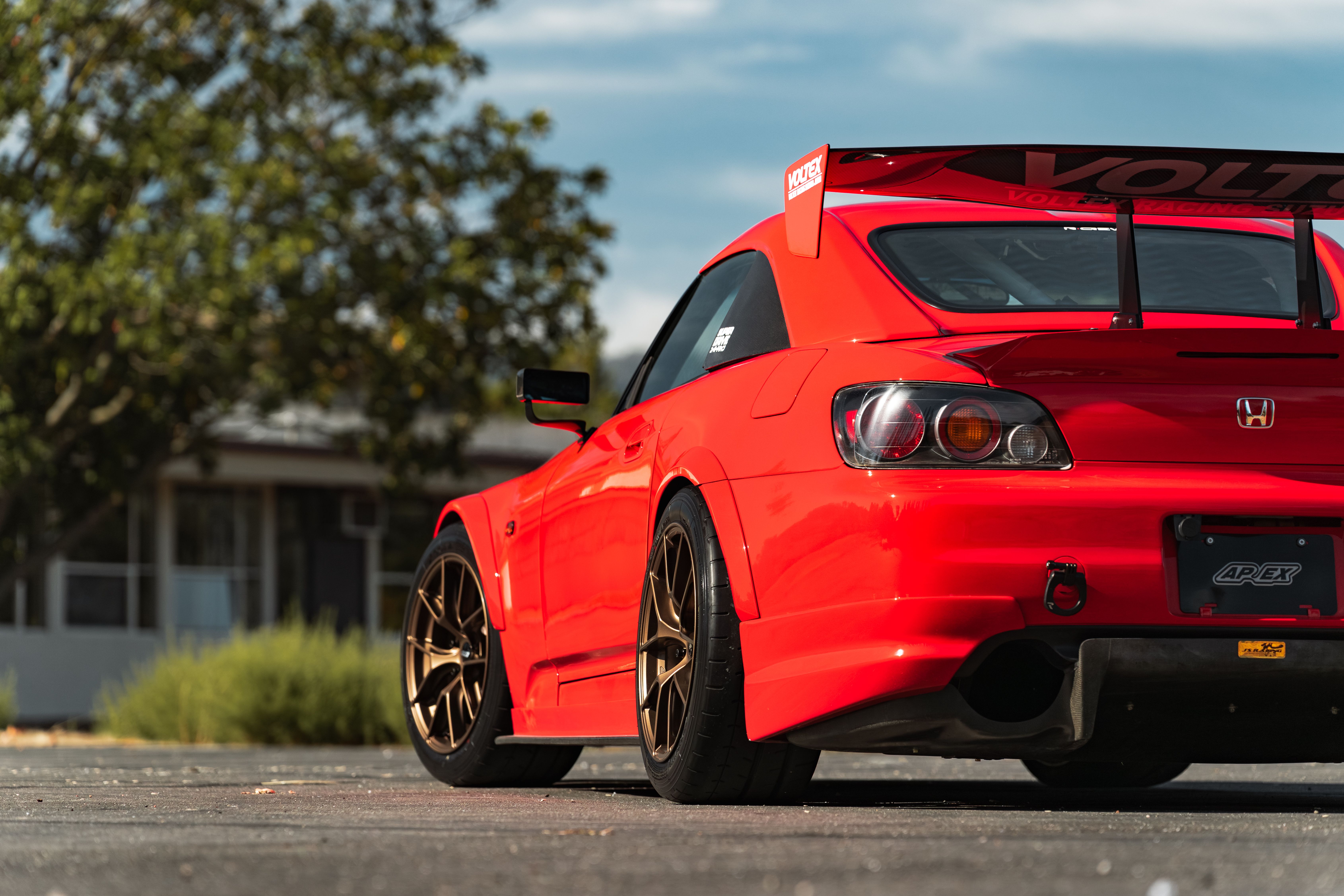 Honda S2000 with 17