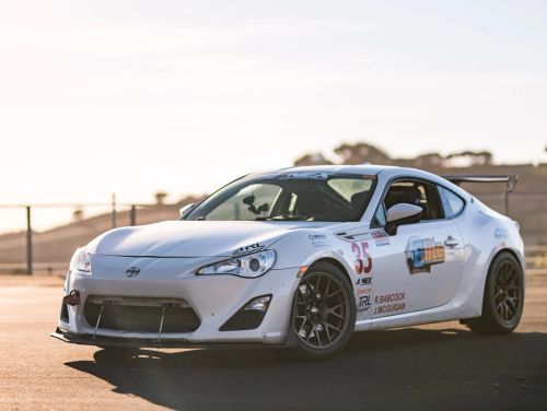 White Scion FR-S - EC-7R in Satin Bronze