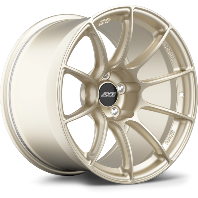Apex Wheels 18" SM-10RS in Motorsport Gold with Gloss Black center cap
