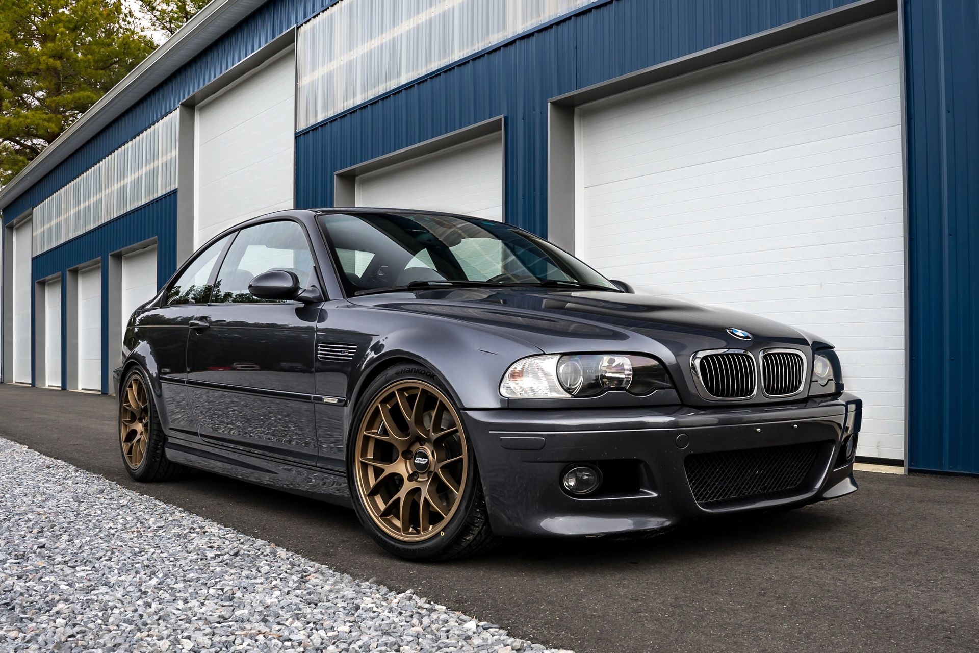 BMW E46 M3 with 18