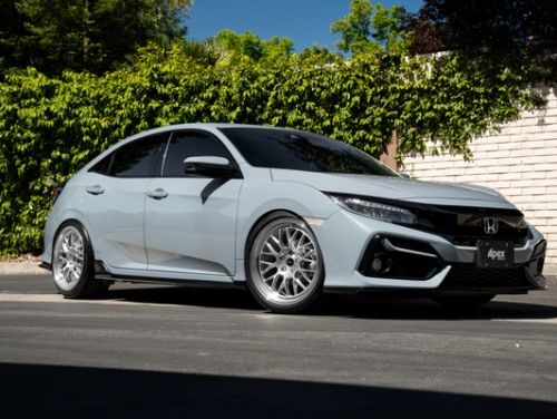 Grey Honda Civic - ML-10RT in Machined Lip Brushed Clear