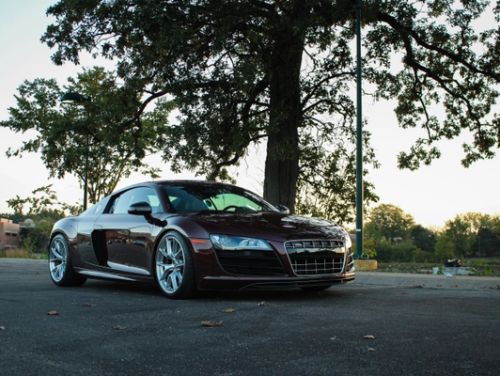 Purple Audi R8 - VS-5RS in Brushed Clear