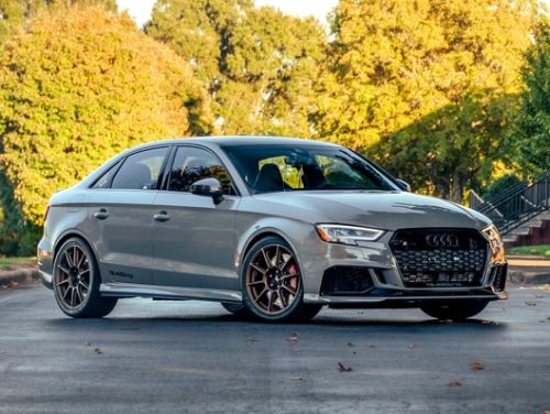 Grey Audi RS 3 - SM-10 in Satin Bronze