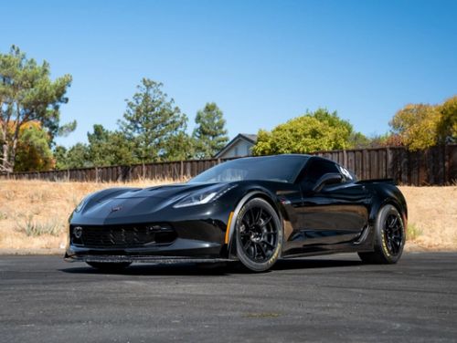 Black Chevrolet Corvette - SM-10RE in Satin Black