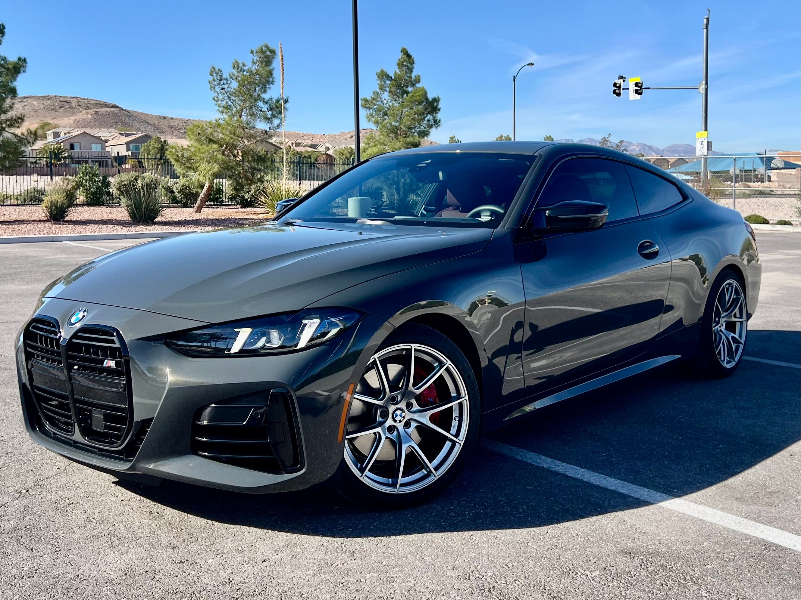 Grey BMW 4 Series - VS-5 in Hyper Black