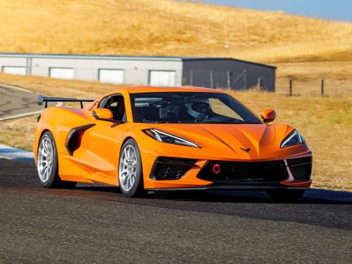 Orange Chevrolet Corvette - SM-10RS in Brushed Clear