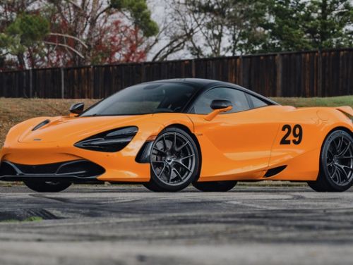 Orange McLaren 720S - VS-5RS in Anthracite