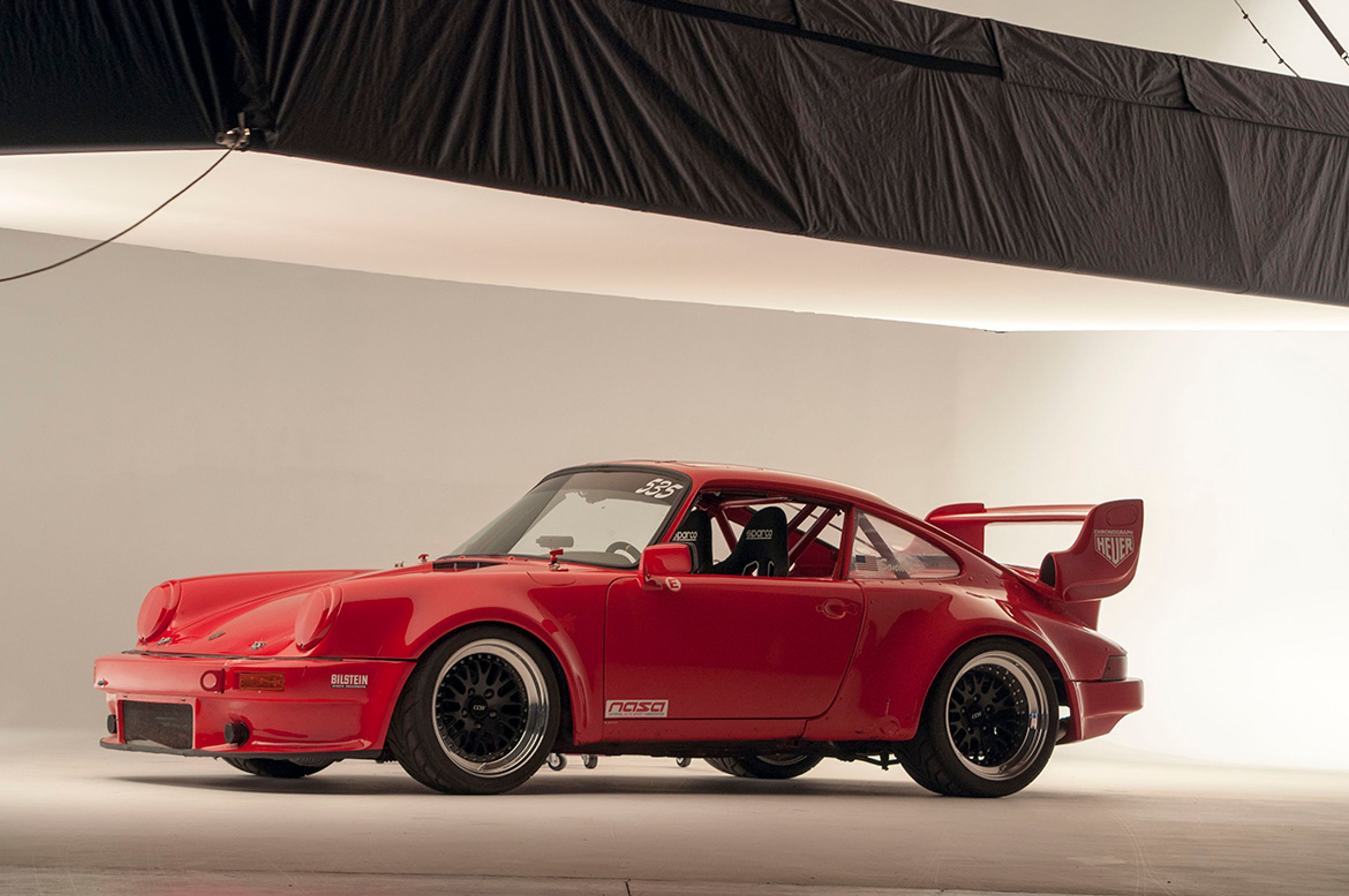 Black Chevrolet 6th Gen Camaro SS with 19" ARC-8 Apex wheels in Satin Black