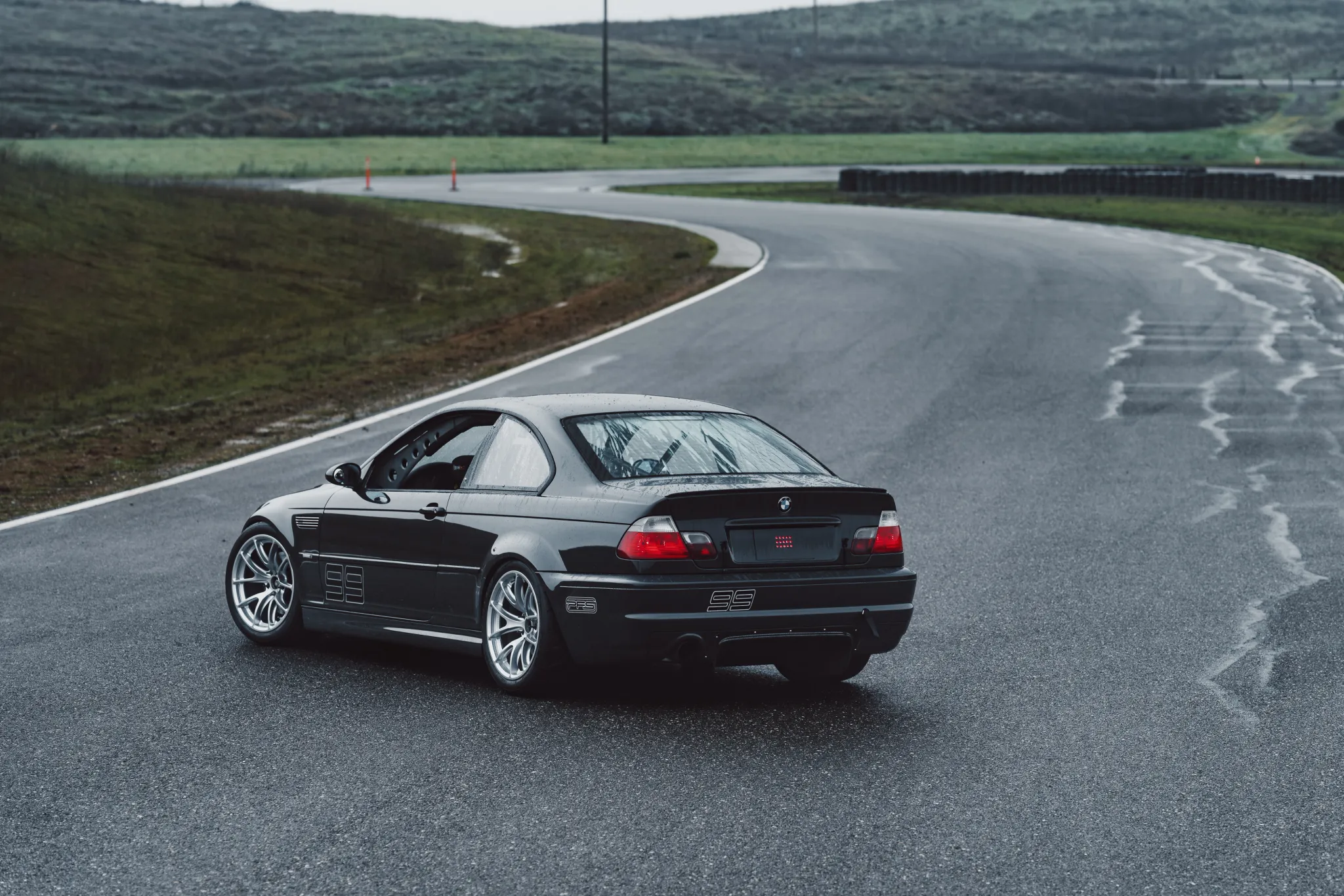 BMW E46 M3 with 18