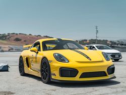 Yellow Porsche Cayman - SM-10 in Satin Black