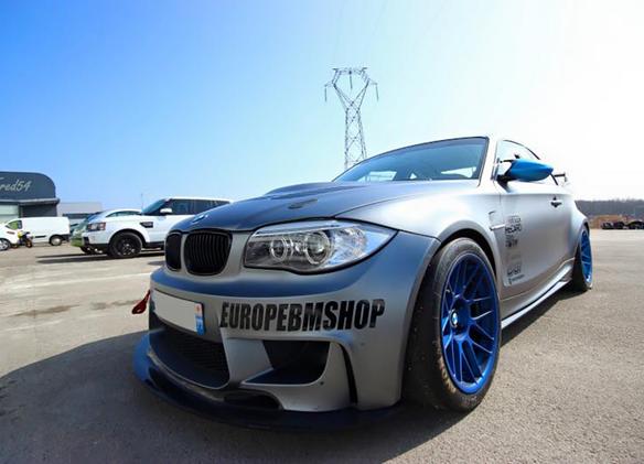 BMW E82 1M with 18" ARC-8 in Custom Finish