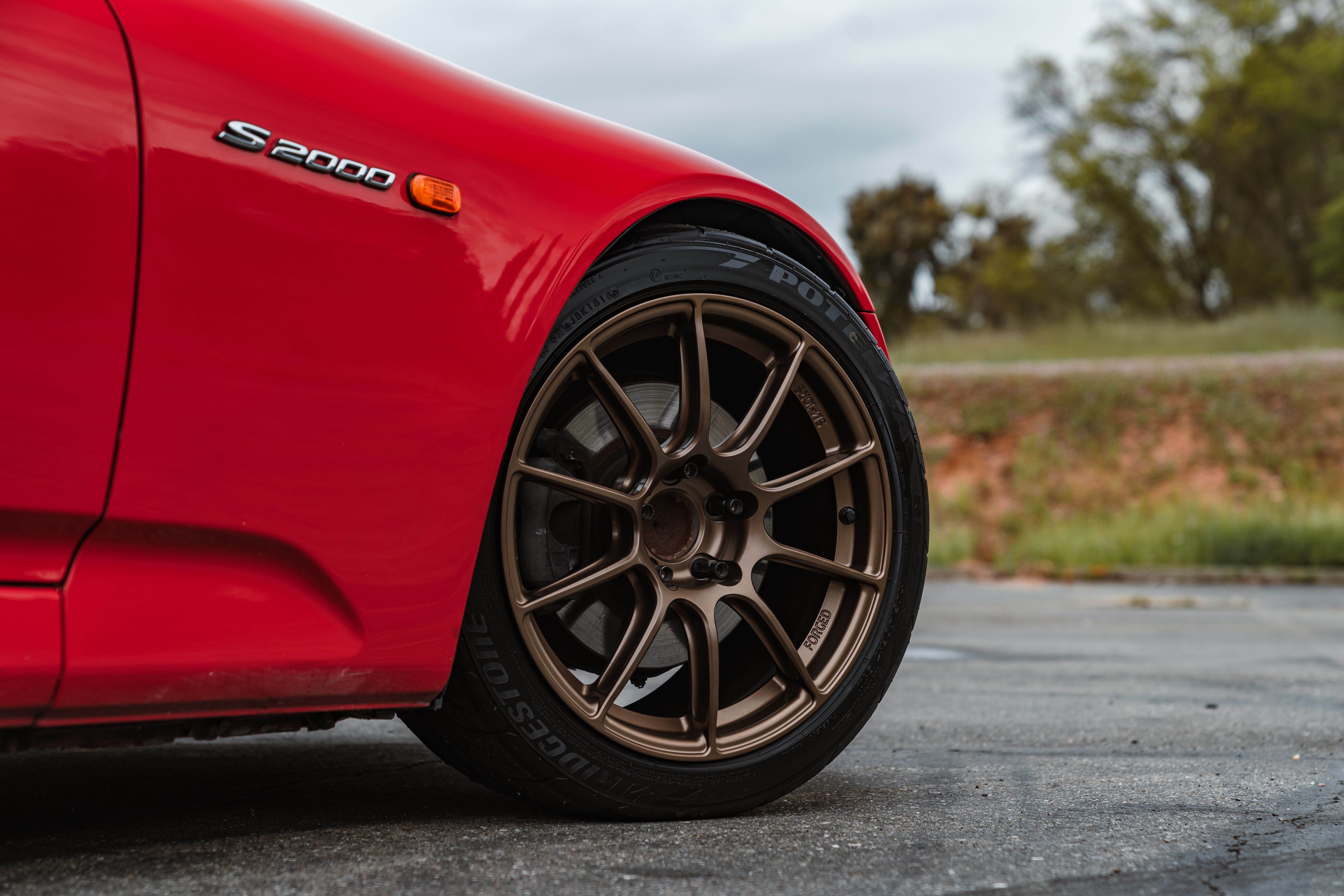 Honda S2000 with 17