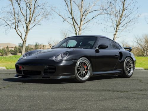 Black Porsche 911 - ML-10RT in Machined Lip Anthracite