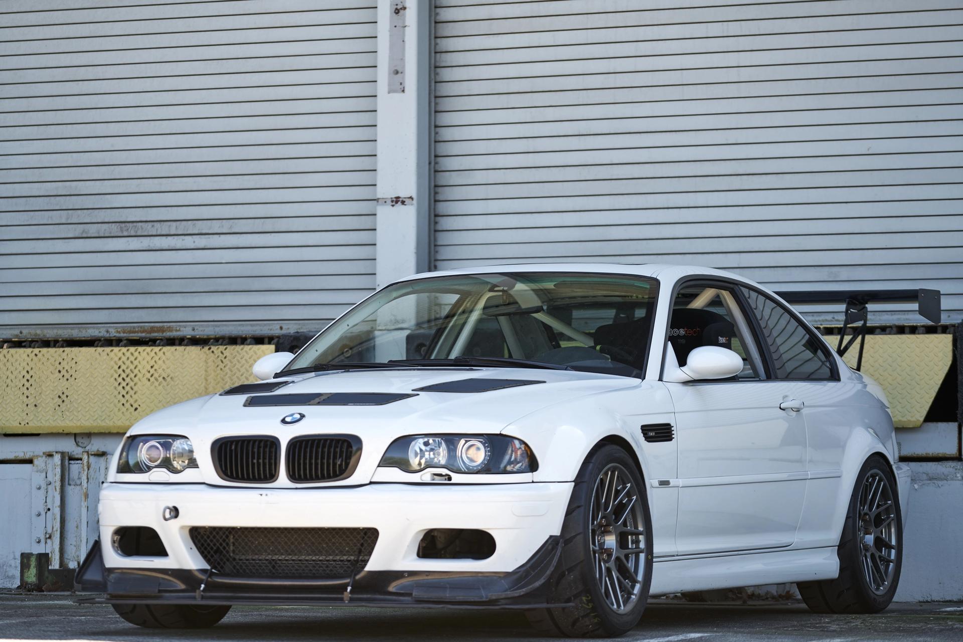 BMW E46 M3 with 18" ARC-8R in Anthracite