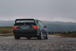 BMW E36 M3 with 17" VS-5RS in Brushed Clear